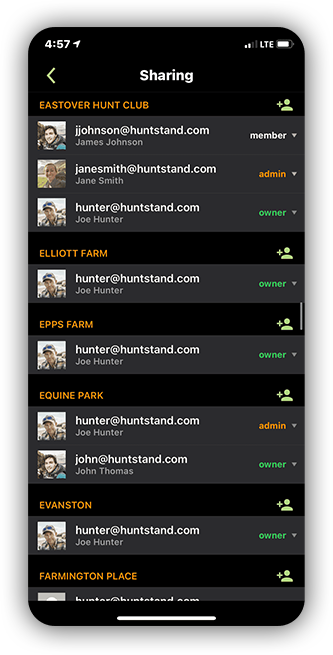 huntstand app screenshot